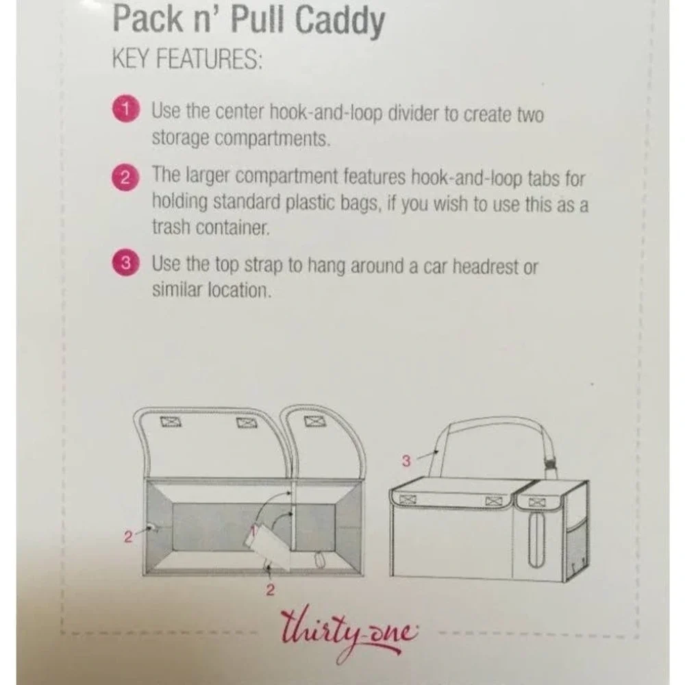 Thirty-One Pack‎ N' Pull Caddy